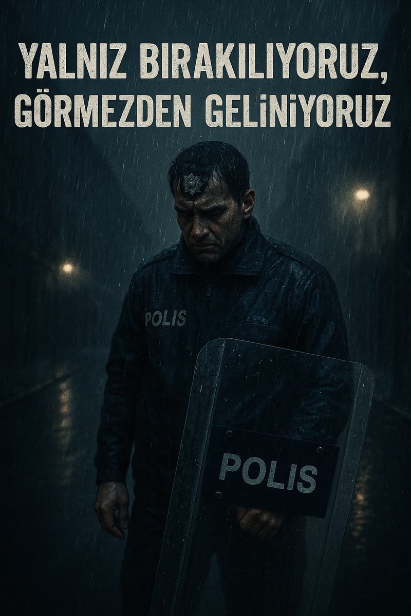Fedakarlığımızın için,fazla çalışmamız için,canımız için,sevdiklerimizden ayrı kalmamız için ve en önemlisi insanca yaşam için #EmniyetHakkınıİstiyor