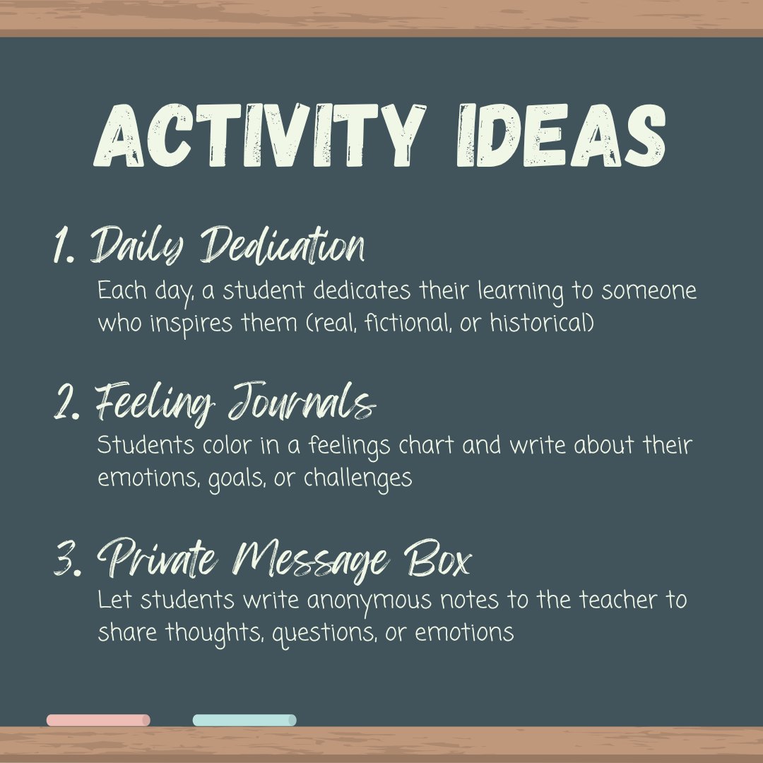 SEL4US (@sel4usa) on Twitter photo 🚨 Week 1 is here!
Start the #SEL challenge with tools to build emotional safety in your classroom.
💡 Daily check-ins
🗣️ Student voice prompts
🪞 Educator reflections
This is the first official drop, follow <a href="/SEL4USA/">SEL4US</a> & <a href="/SECDLab/">Social-Emotional & Character Development Lab</a>
to stay with us all 6 weeks.
#First6WeeksSEL 🚨 Week 1 is here!
Start the #SEL challenge with tools to build emotional safety in your classroom.
💡 Daily check-ins
🗣️ Student voice prompts
🪞 Educator reflections
This is the first official drop, follow <a href="/SEL4USA/">SEL4US</a> & <a href="/SECDLab/">Social-Emotional & Character Development Lab</a>
to stay with us all 6 weeks.
#First6WeeksSEL