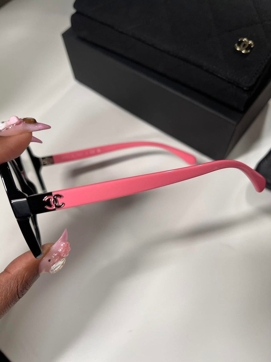 These Chanel glasses cute afff😍😍💓