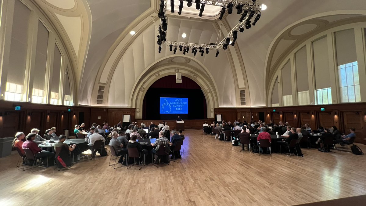 The 2026 #JVMLS event kicks off! #Java density!