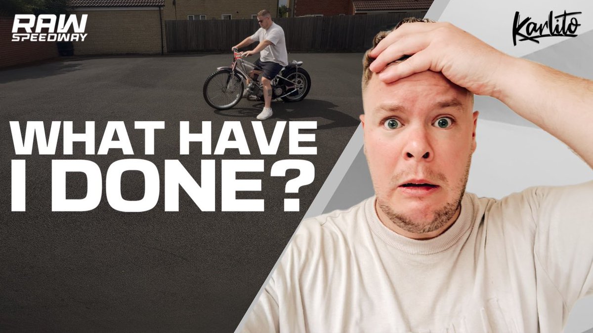 ItsKarlWest's tweet image. NEW VIDEO! TAKING HOME MY FIRST SPEEDWAY BIKE! 🎥

Taking home my first speedway bike, but there are so many questions that need answering! Will it start? Can I start it with no knowledge at all? Does it run?

Find out here
⬇️⬇️⬇️⬇️
youtu.be/wBkrpuO8bv8?si…

• Subscribe •