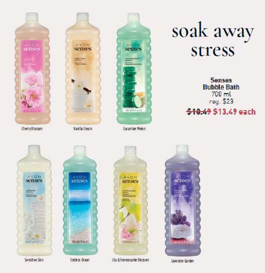 dharriswilliams's tweet image. Our Senses Bubble Baths are on sale for a limited time. Shop online at avon.ca/search/result/…... or contact me to place your order.
#avonbubblebaths #bubblebaths #bubblebathsale #avoncanada #avonrepedmonton #avonrepnorthedmonton #avonrepstalbert #avonrepwestedmonton