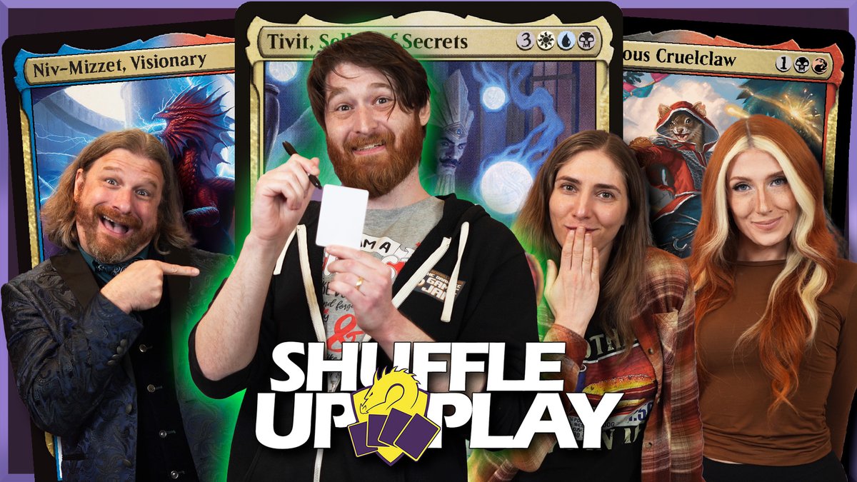 Tolarian Community College (@tolariancollege) on Twitter photo New episode! <a href="/AtNathanYaffe/">Nathan Yaffe</a> from Drawfee is here to play Commander with <a href="/VoxyTwitch/">Voxy</a> and <a href="/coL_Amazonian/">Amy the Amazonian ☕ 💕 🤖</a>!
He's used to turning your ideas into drawings, but can he turn his cards sideways to defeat his opponents
Let's find out: youtu.be/GUOog5NdRiM
#MagicTheGathering New episode! <a href="/AtNathanYaffe/">Nathan Yaffe</a> from Drawfee is here to play Commander with <a href="/VoxyTwitch/">Voxy</a> and <a href="/coL_Amazonian/">Amy the Amazonian ☕ 💕 🤖</a>!
He's used to turning your ideas into drawings, but can he turn his cards sideways to defeat his opponents
Let's find out: youtu.be/GUOog5NdRiM
#MagicTheGathering