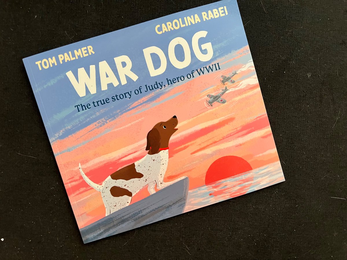 Louise Nettleton (@lou_nettleton) on Twitter photo Tom Palmer and Carolina Rabei have created a beautiful picture book about real life dog Judy who was taken prisoner of war in Japan during WW2.
Thanks to <a href="/scholasticuk/">Scholastic UK</a> for my copy. Thrilled that Tom Palmer is writing picture books! Tom Palmer and Carolina Rabei have created a beautiful picture book about real life dog Judy who was taken prisoner of war in Japan during WW2.
Thanks to <a href="/scholasticuk/">Scholastic UK</a> for my copy. Thrilled that Tom Palmer is writing picture books!