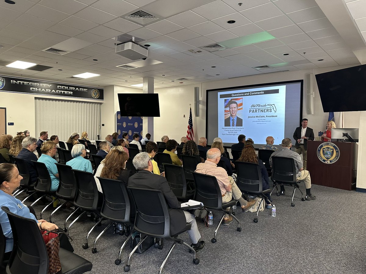 It was great to team up with the <a href="/ocalafoundation/">Ocala Foundation</a> and Representative <a href="/RepRyanC/">Rep Ryan Chamberlin</a> to share with our nonprofit leaders an overview of this past session and appropriations best practices! An inspiring group of individuals who are making a huge difference in our community.