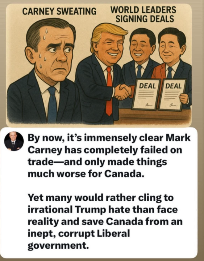 Carney is nothing but an incompetent banker who' circle of influence is the globalist communist elite/WEF mob.

He's gotta go.
Alberta's gotta go.