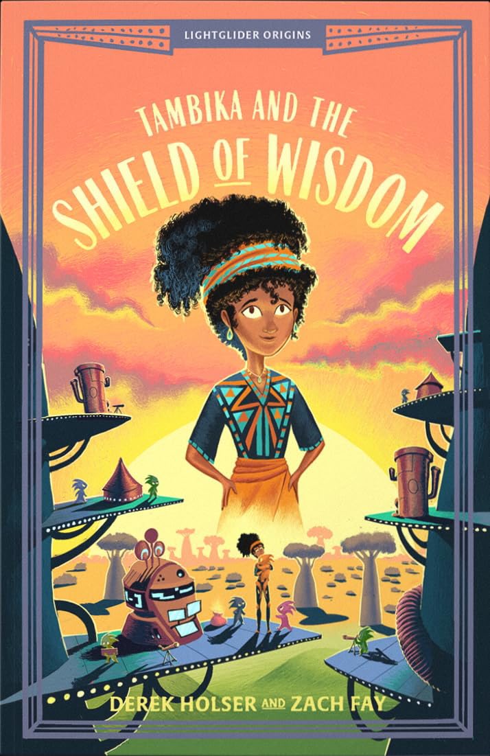 booksoftitans's tweet image. I finished reading Tambika and the Shield of Wisdom by @derekholser and @zachfay last night. This is a really fun book for middle-age kids (and enjoyable for adults as well). This is book 2 in the series. I loved the parallel universe and how there was an ease and familiarity…