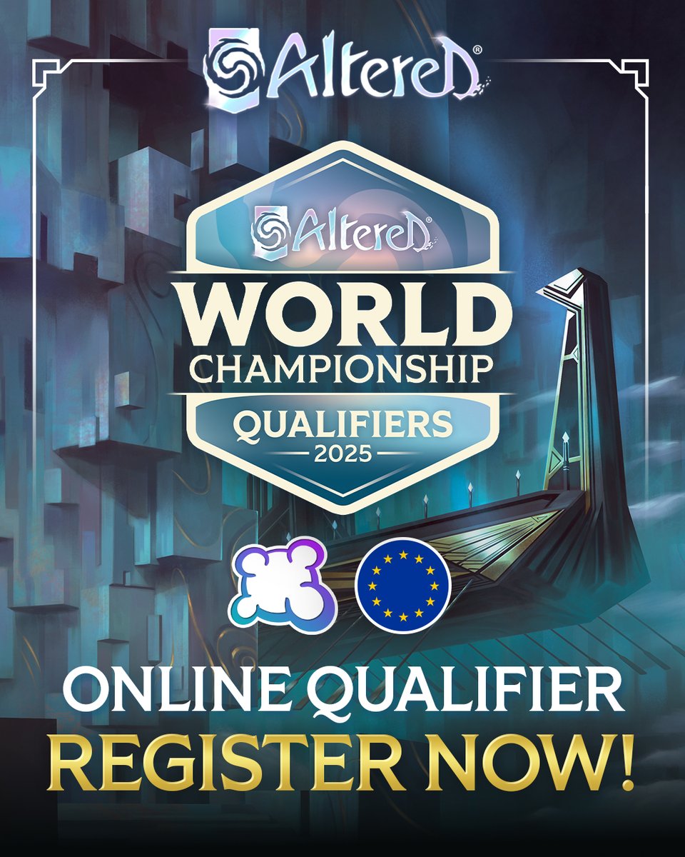 altered.gg/news/european-…

📆Tournament - August 16th &amp; 17th
📅Registrations - Opens August 6th, 7:00 PM (UTC+2)
➡️Registration &amp; tournament info - "AWOL Discord" discord.gg/z4hyymB5j3

Open to everyone anywhere in the world!🌍