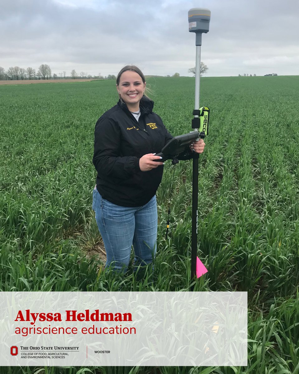 As a summer intern with the Hardin Soil and Water Conservation District, recent graduate Alyssa Heldman is learning how conservation works and how she can bring that knowledge into future classrooms.

Read about her experience by clicking the link: bit.ly/44OHyBY