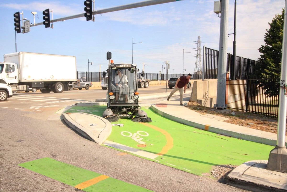 Mayor Cara Spencer (@saintlouismayor) on Twitter photo Proud to welcome Archie, the newest member of the City’s Street Dept. team, with a spin down Jefferson! Archie is just the right size to keep bike lanes clean and safe for #STL riders. Thanks to the Streets Dept. and <a href="/STLCityGov/">City of St. Louis</a> for this important investment. Proud to welcome Archie, the newest member of the City’s Street Dept. team, with a spin down Jefferson! Archie is just the right size to keep bike lanes clean and safe for #STL riders. Thanks to the Streets Dept. and <a href="/STLCityGov/">City of St. Louis</a> for this important investment.