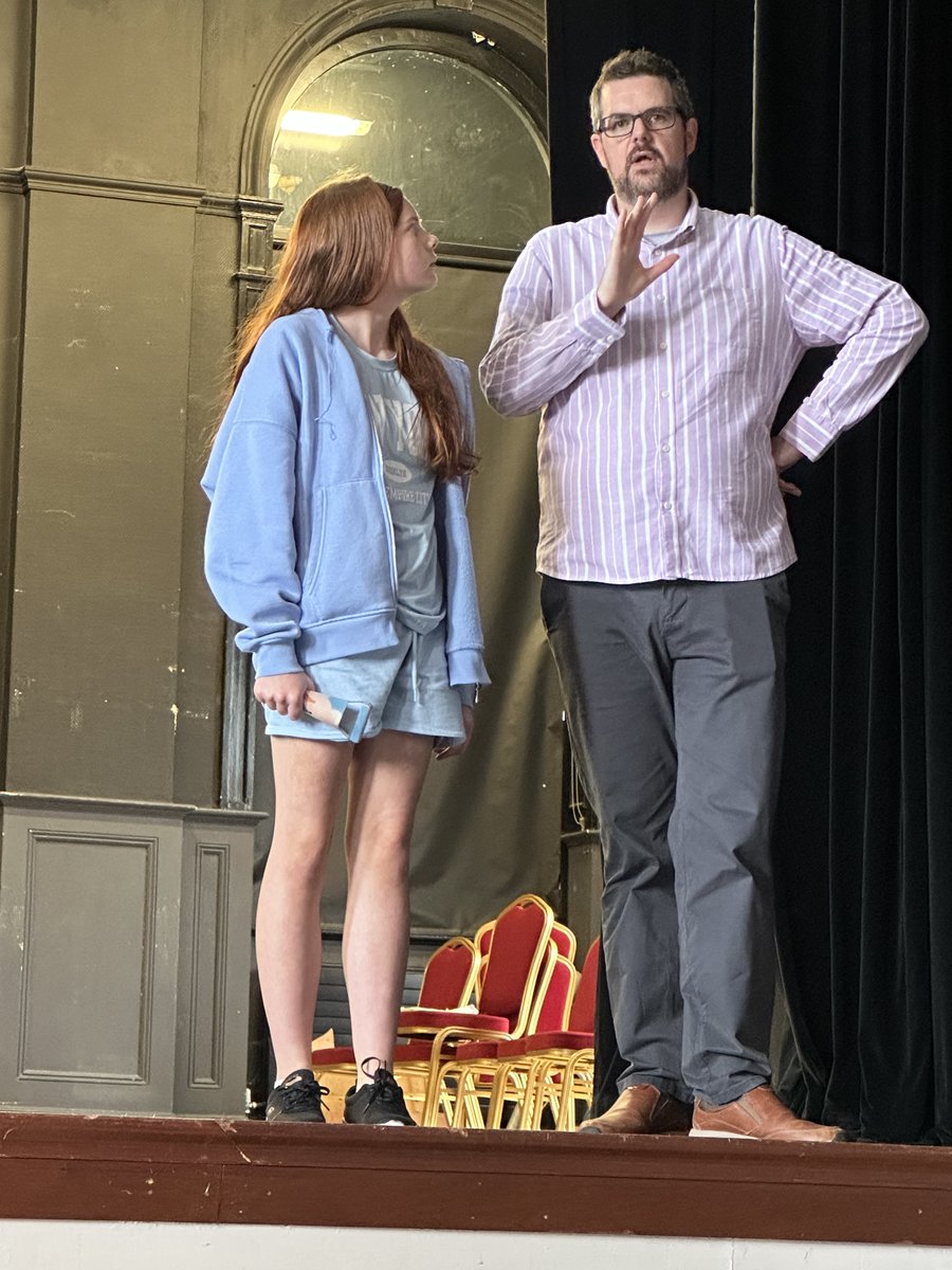 NewpointP's tweet image. Utterly transformative workshop with opera singer Ben McAteer today [ex-Newpoint Youth too, of course].
Next stop for Ben is Vienna but he was most generous with his time and advice. Never critical, always constructive. Ta, Ben!
...here, tall, isn't he?