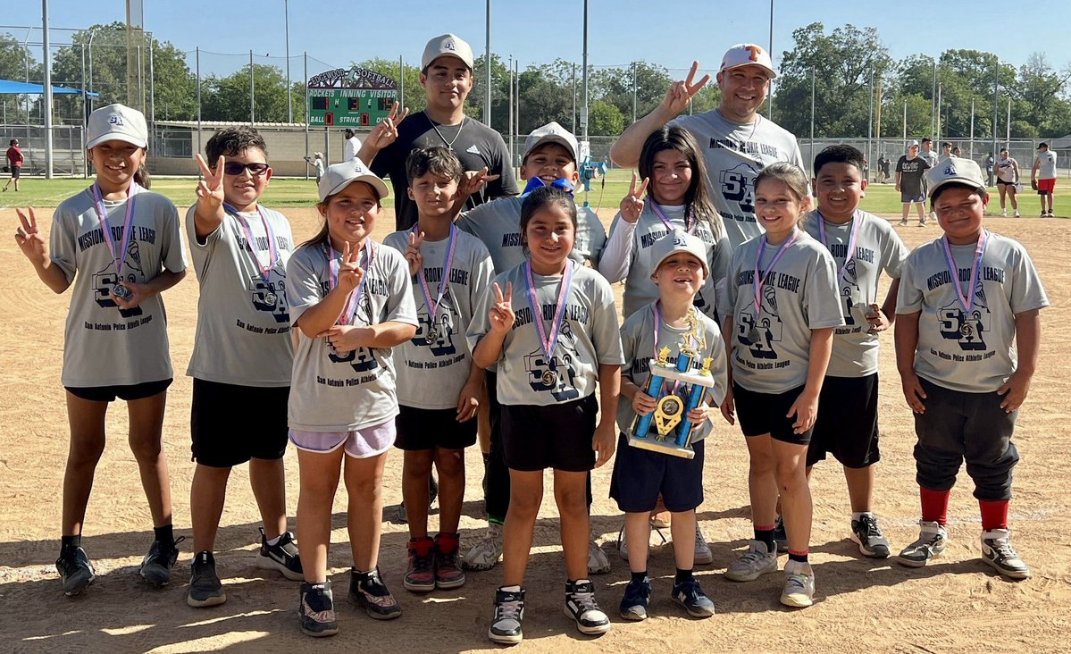 Richard Perez (@roadrunnerricky) on Twitter photo The <a href="/PeralesESchool/">Perales STEAM Elementary School</a> Lil’ Runners earned 2nd place🏆 during the 2025 summer PALS ⚾️ season. Thank you students, parents, and the <a href="/SATXPolice/">San Antonio PD</a> for your dedication and support throughout the season. Also, thank you <a href="/Edgewood_sa/">Edgewood Athletics of SA</a> for accommodating the field usage. The <a href="/PeralesESchool/">Perales STEAM Elementary School</a> Lil’ Runners earned 2nd place🏆 during the 2025 summer PALS ⚾️ season. Thank you students, parents, and the <a href="/SATXPolice/">San Antonio PD</a> for your dedication and support throughout the season. Also, thank you <a href="/Edgewood_sa/">Edgewood Athletics of SA</a> for accommodating the field usage.