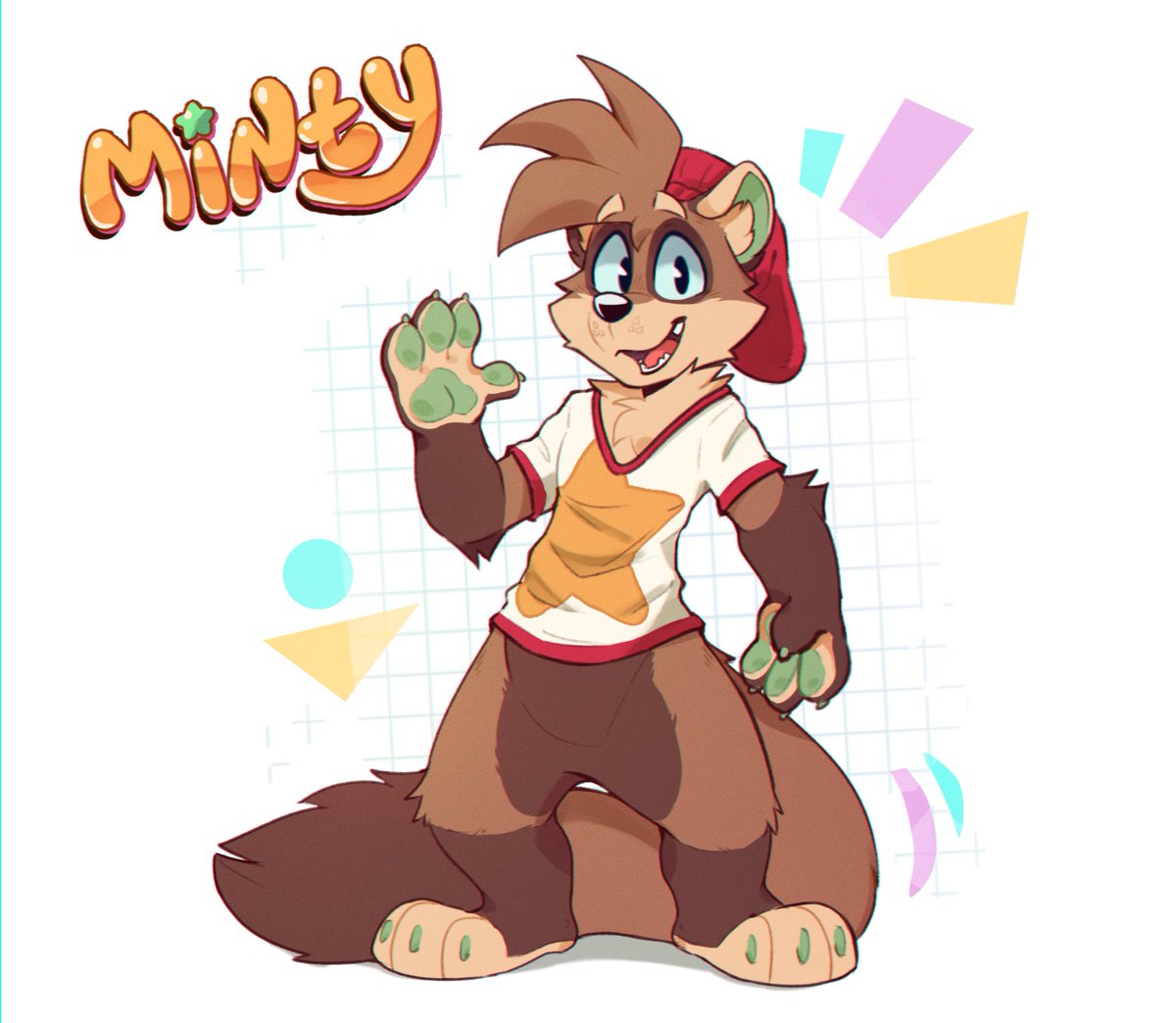 Lean mean coffee bean machine ☕️
Bringing back an old OC of mine 🤓