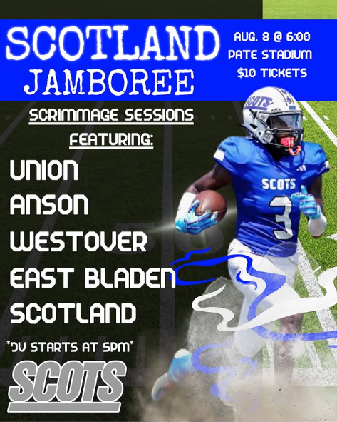 Me and my team will be in attendance and ready to compete at this event.
Kickoff is at 6 PM. We’d love to showcase our first look at the 2025-2026 season. Let’s put on a show. 
#EastBladenFootball #FridayNightLights #StudentAthlete #GameDay #SupportTheGrind