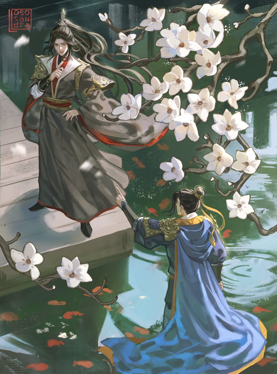 Forced bathing has occurred 😈
#tgcf #fengqing