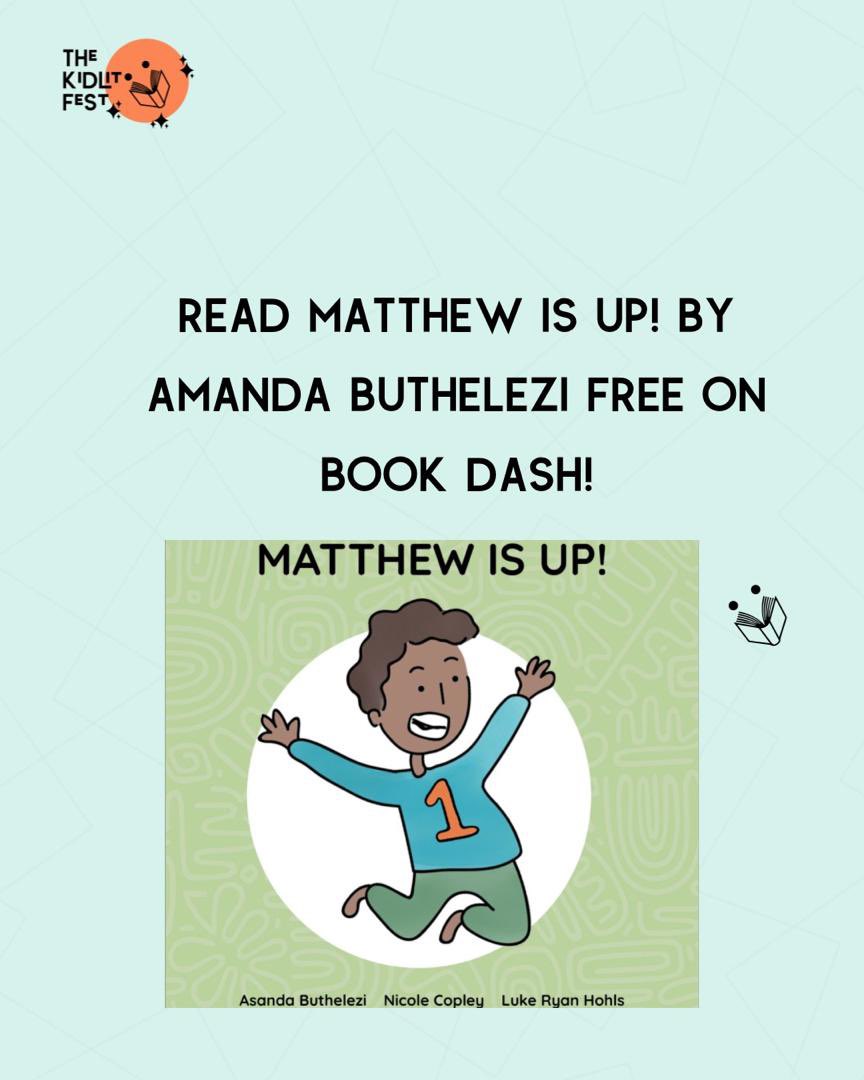 TheKidLitFest's tweet image. Sometimes being YOU means being the first up,
ready to greet the day with a smile. 😄
And that’s pretty awesome. 

Love early mornings and little go-getters?
Read Matthew Is Up! by Amanda Buthelezi, FREE on Book Dash! 📖
Bookdash.org 

📚KLF
#KLF2025 #BookDash #KidLit
