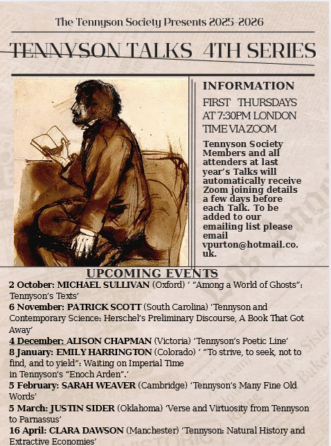 The Tennyson Society tweet media