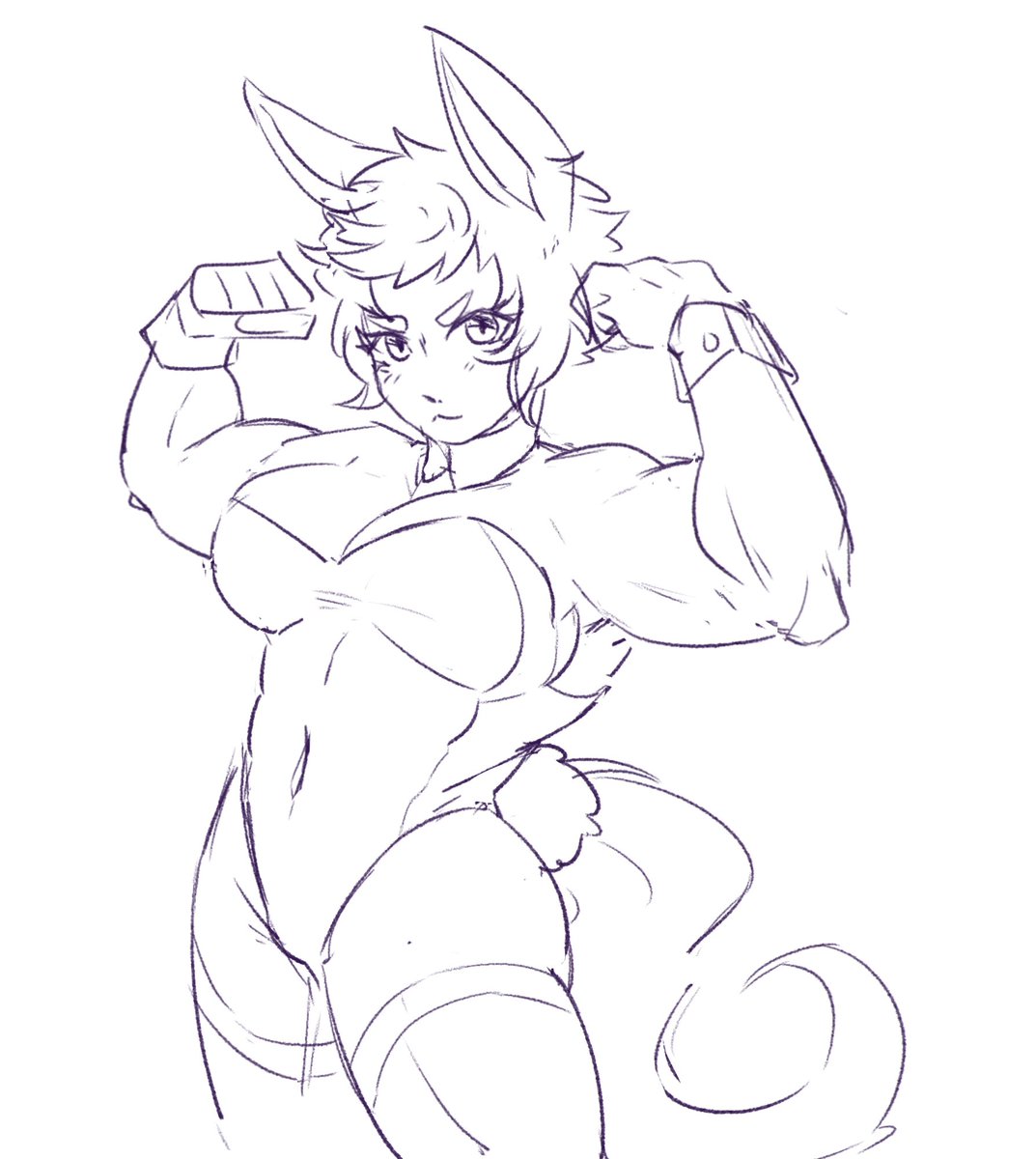 Mejiro ryan for bunny day dat i want to render……..