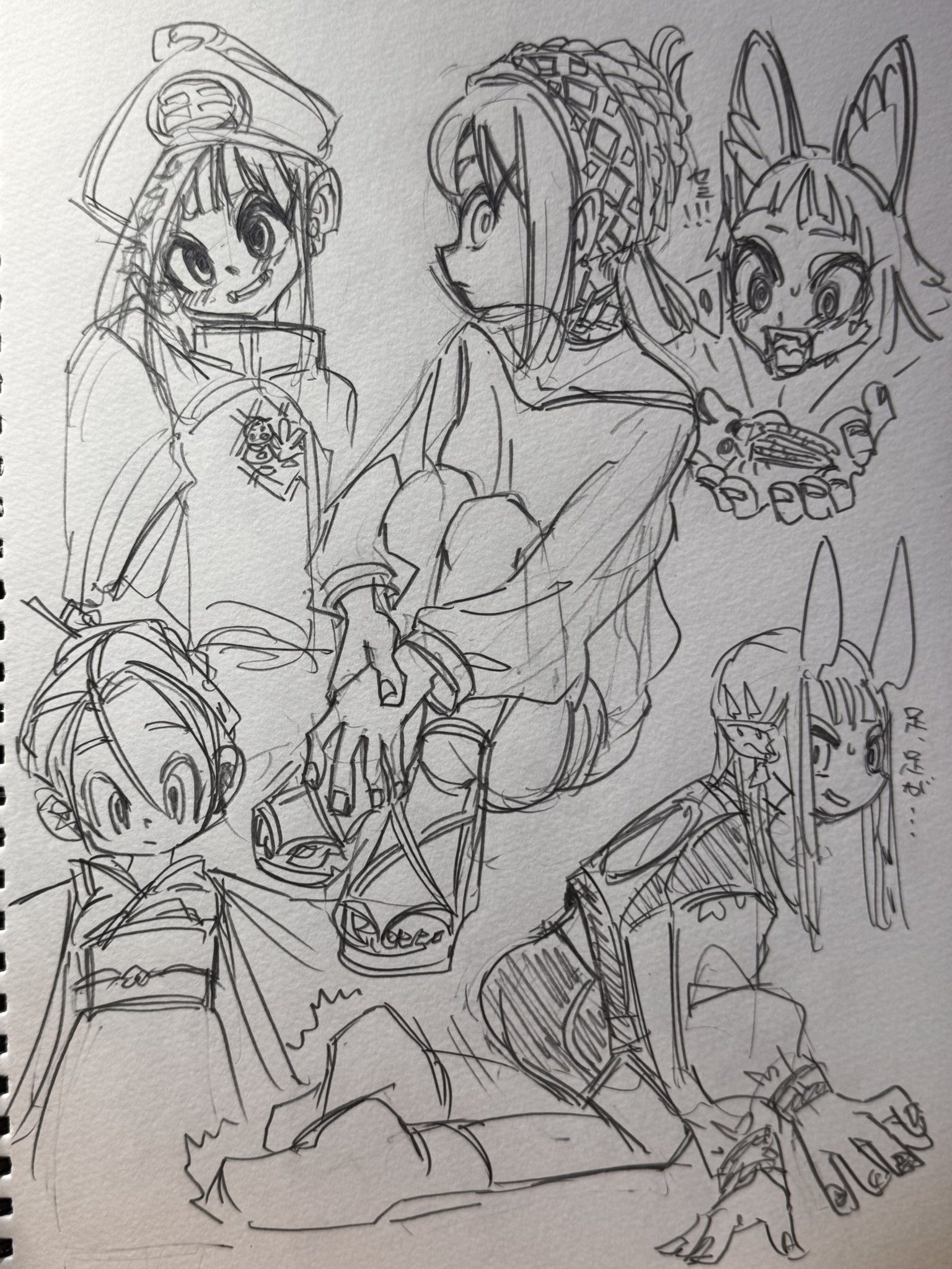 はなぶし　キャラアート　indie_anime はなぶし@KUNG-FU-PIGGY (@hanabushi_) / X