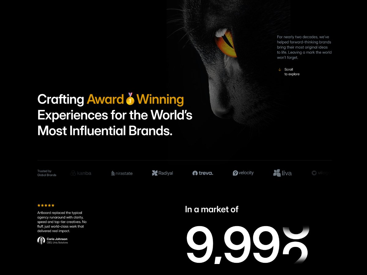 🖤 Agency and Portfolio Template

Showcase your best work with confidence. Artboard is a conversion-focused Framer template made for agencies and creative studios, combining performance, elegance and scalability in one seamless template.

framer.com/marketplace/te…