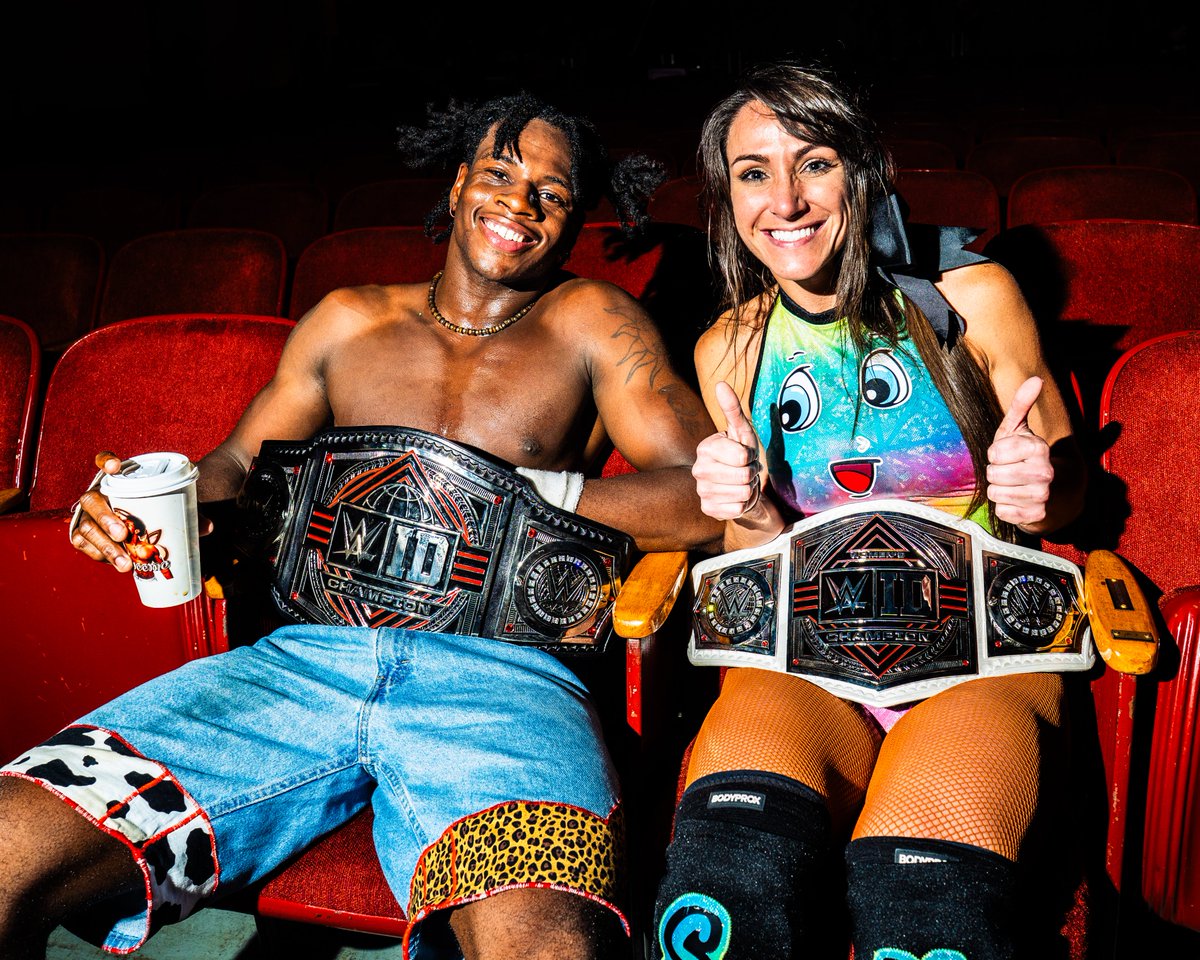 Your inaugural WWE ID Champions <a href="/coldbrewjones/">CAP</a> and <a href="/IamKylieRae/">KYLIE RAE</a> 

The WWE ID Championships will be defended throughout independent wrestling.

If an independent wrestler wins one of the titles, they will be awarded a WWE ID contract.