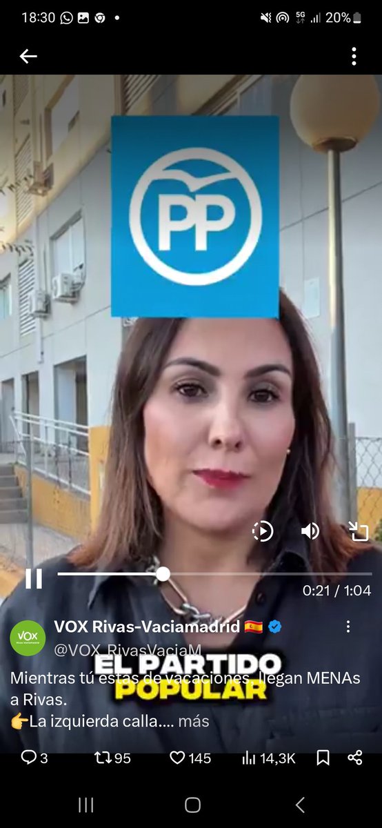 ❎️ Respondemos a los ataques de Vox al PP, que jamás hace oposición a la izquierda sino a nosotros, con quienes están obligados a entenderse  si de verdad quieren un cambio de gobierno. Les retamos a que encuentren un solo video nuestro en el que ataquemos a Vox y usemos su