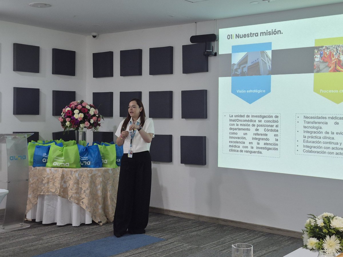 @MSDLatAm La unidad de investigación de <a href="/imatoncomedica/">Clínica IMAT Oncomédica Auna</a> se concibió con la misión de posicionar el departamento de #Córdoba como un referente de innovación, integrando la atención médica con la investigación clínica de vanguardia.