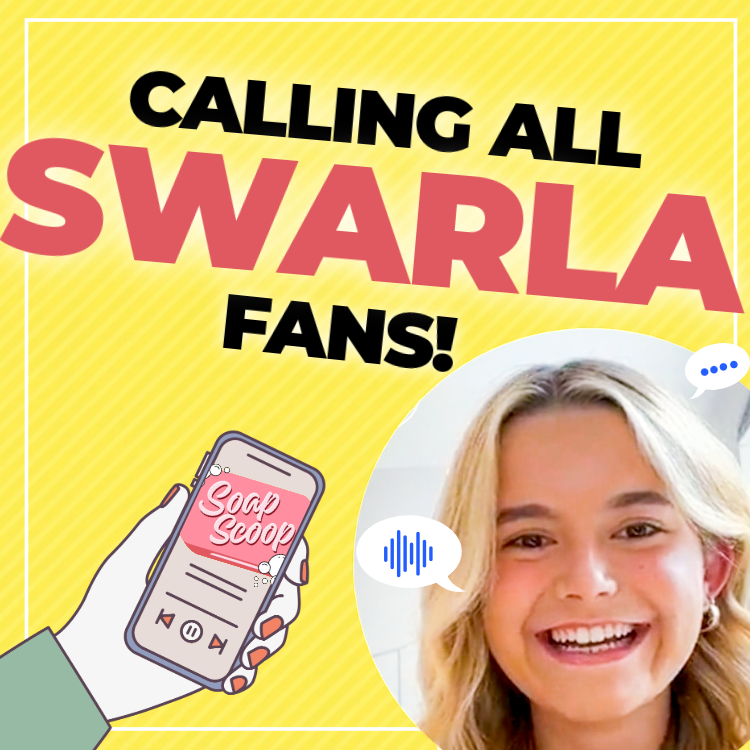Inside Soap (@insidesoapmag) on Twitter photo #Swarla fans… we have a special treat for you! 🤭
In the first ep of our NEW podcast, we chat to <a href="/sydneymartin_x/">Sydney Martin</a> aka Betsy! Plus, we have an EXCLUSIVE #Corrie clip that may or may not feature your fave cobbles couple…😉
Available from 6am tomorrow on all streaming platforms.🎙 #Swarla fans… we have a special treat for you! 🤭
In the first ep of our NEW podcast, we chat to <a href="/sydneymartin_x/">Sydney Martin</a> aka Betsy! Plus, we have an EXCLUSIVE #Corrie clip that may or may not feature your fave cobbles couple…😉
Available from 6am tomorrow on all streaming platforms.🎙