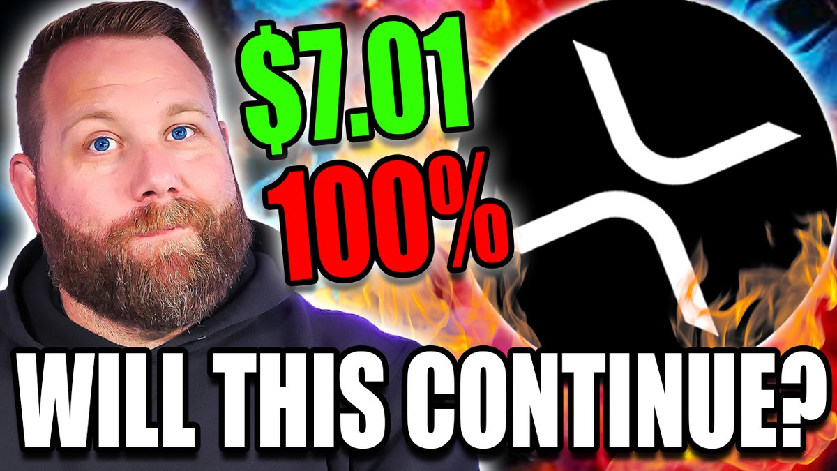 $XRP HOLDERS: WILL THE TREND CONTINUE? $7.01 PRICE IS 100% CONFIRMED? Just Look At This...

Watch: youtube.com/live/mnKsgw_cd…