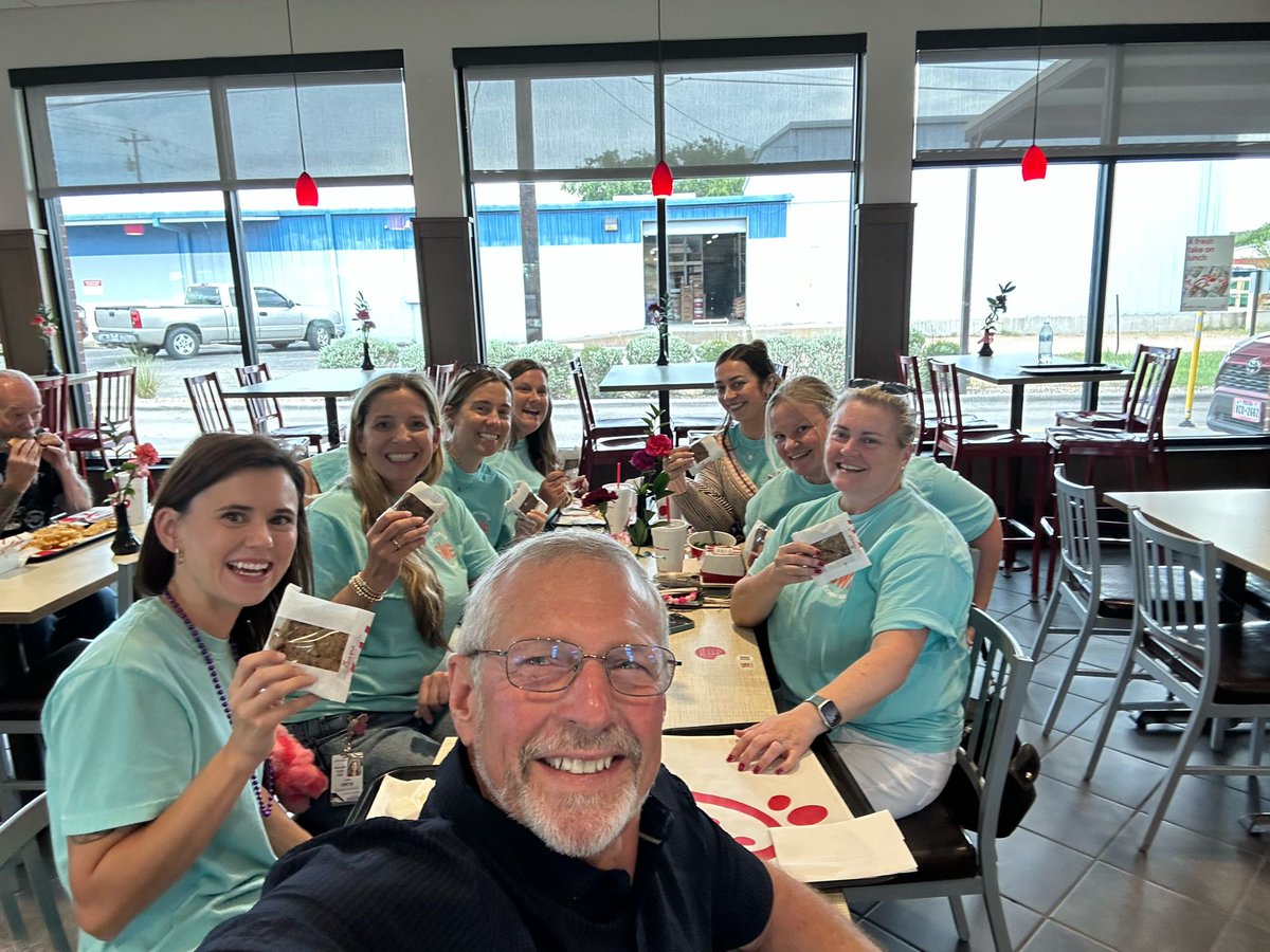 Thank you Highland Lakes Chick-Fil-A for the sweet treats!