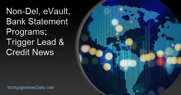 Non-Del, eVault, Bank Statement Programs; Trigger Lead &amp; Credit News dlvr.it/TMHyc3