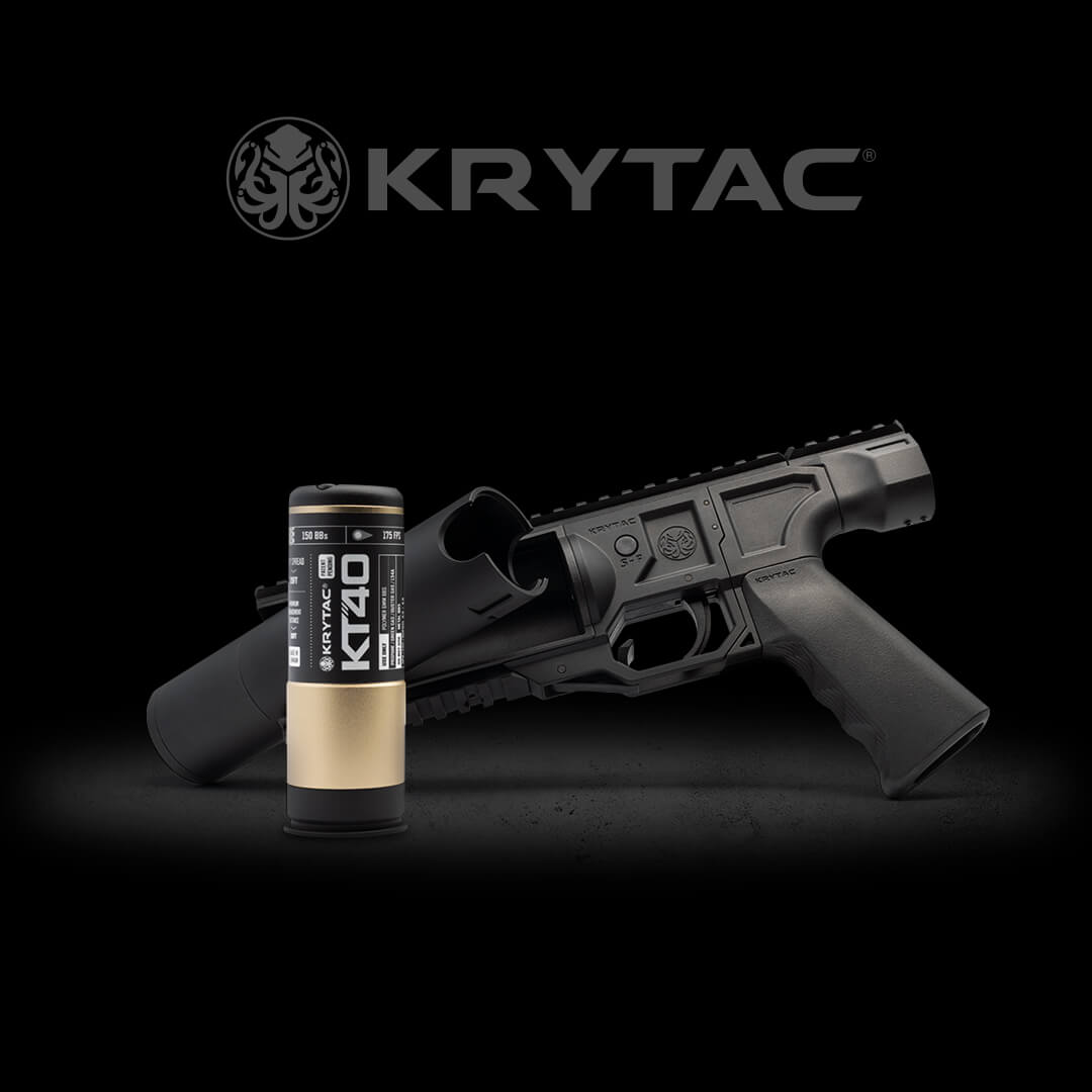 Locked. Loaded. Launched. 🚀

KRYTAC® 40mm Gas Grenade Shell &amp; Modular Grenade Launcher ship worldwide September 2025.