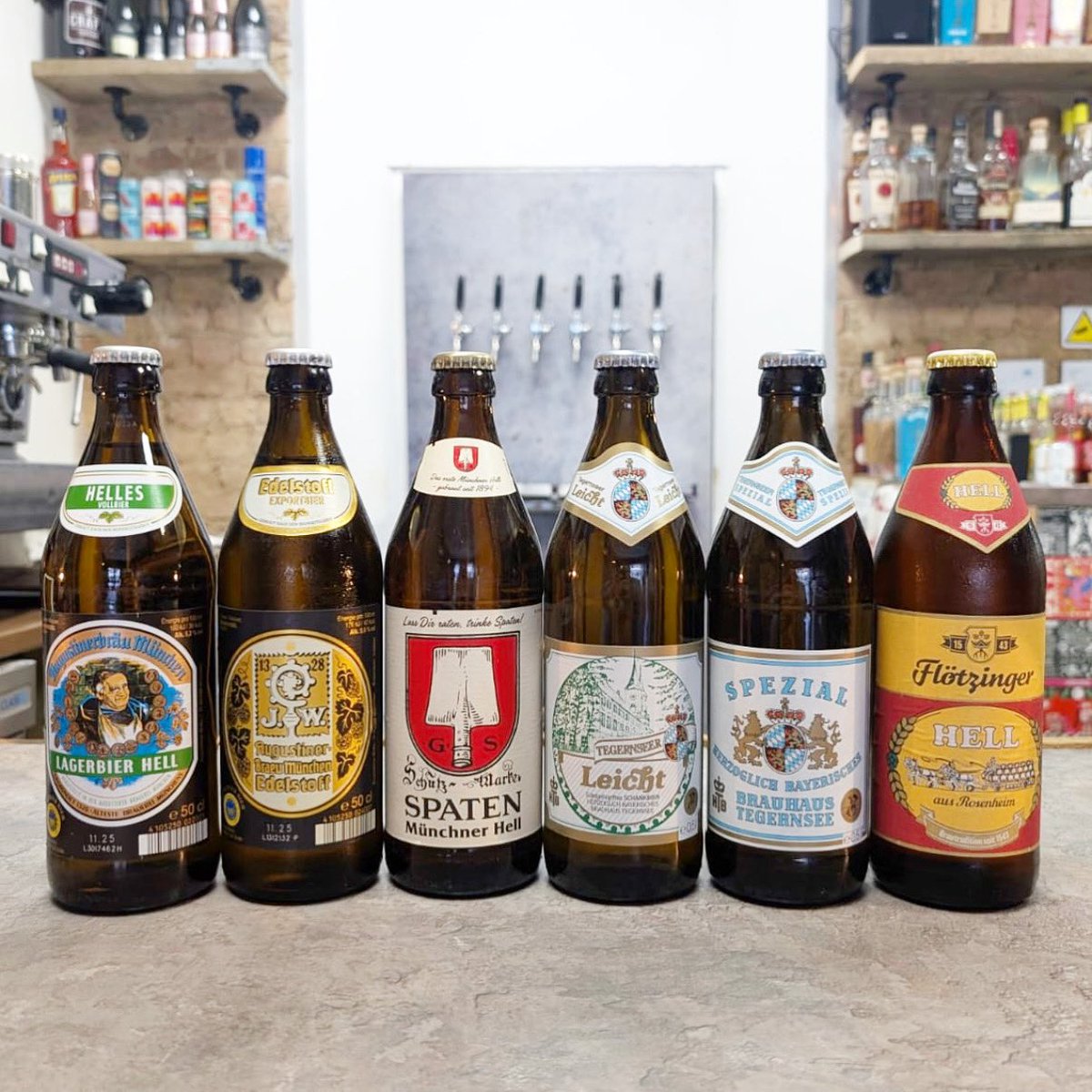 Spoilt for choice when it comes to Bavarian beauties 😍🇩🇪🍺 From Augustiner to Spaten to Tegernseer and Flotzinger PROST! 🍻#Craft #Tooting #Craftbeer #Bar &amp; #BottleShop open late! #TootingBroadway #beer #beers #GermanBeer
