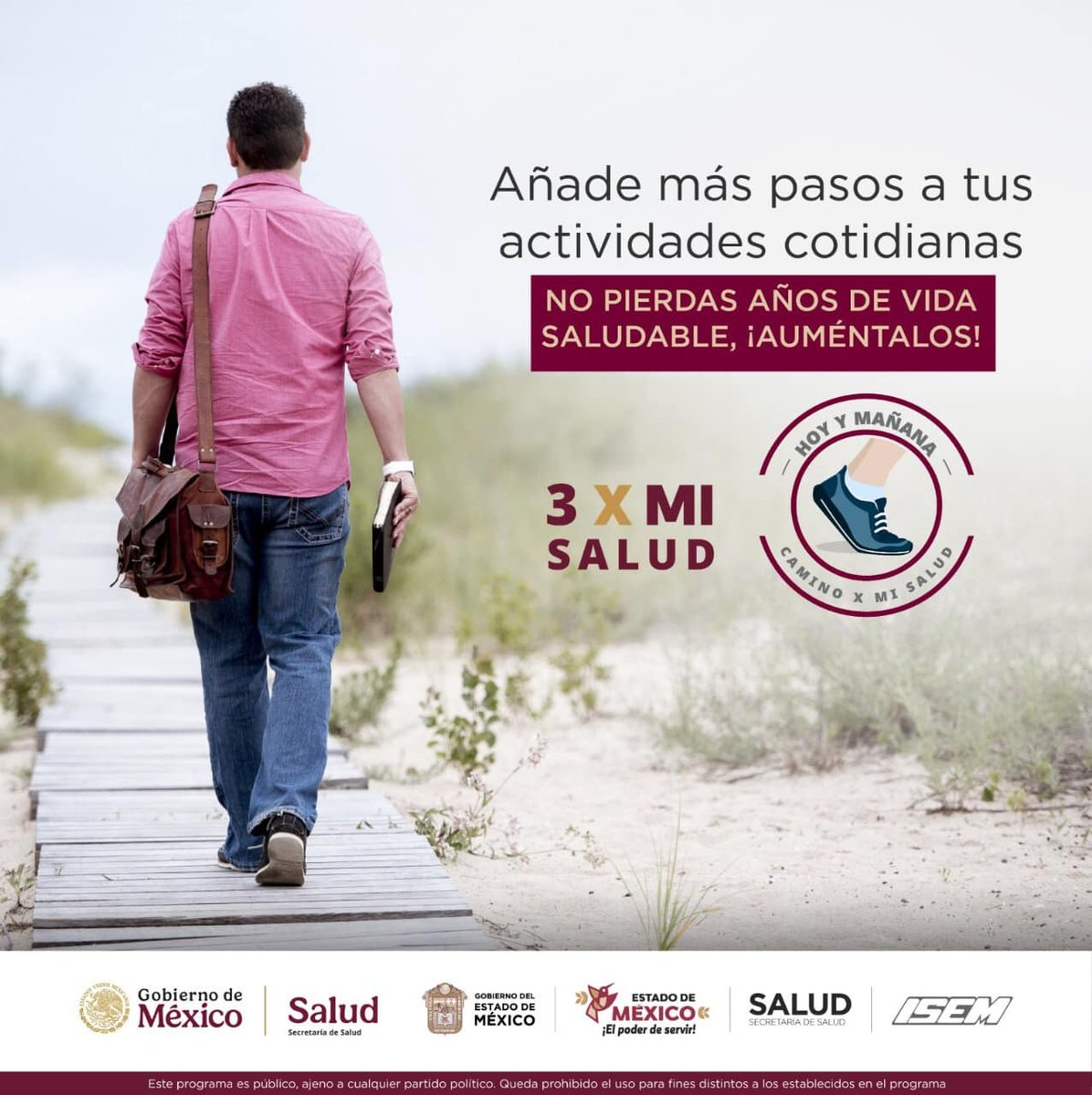 TESEeducativo's tweet image. 🚶‍♀️💥 Añade más pasos a tu día
Sube escaleras como si fueran niveles de un videojuego 🎮
Camina mientras hablas, baila mientras limpias… ¡todo suma!

#3XMiSalud #PasosQueSuman #ActívateSinExcusas