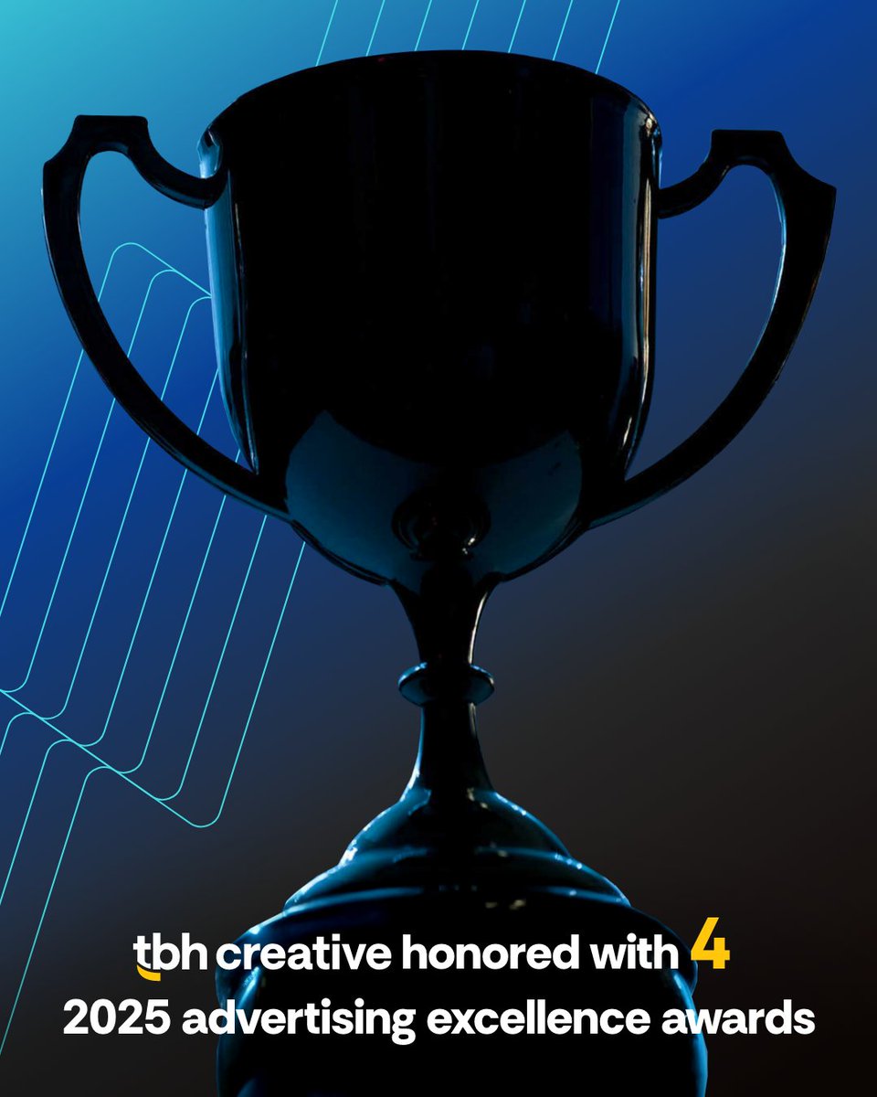 ICYMI: TBH Creative earns four 2025 national advertising awards. See the winning work  →  blog.tbhcreative.com/2025-aster-awa… 

#StrategicMarketing #HealthcareMarketing #MarketingAgency #WebDesignAgency
