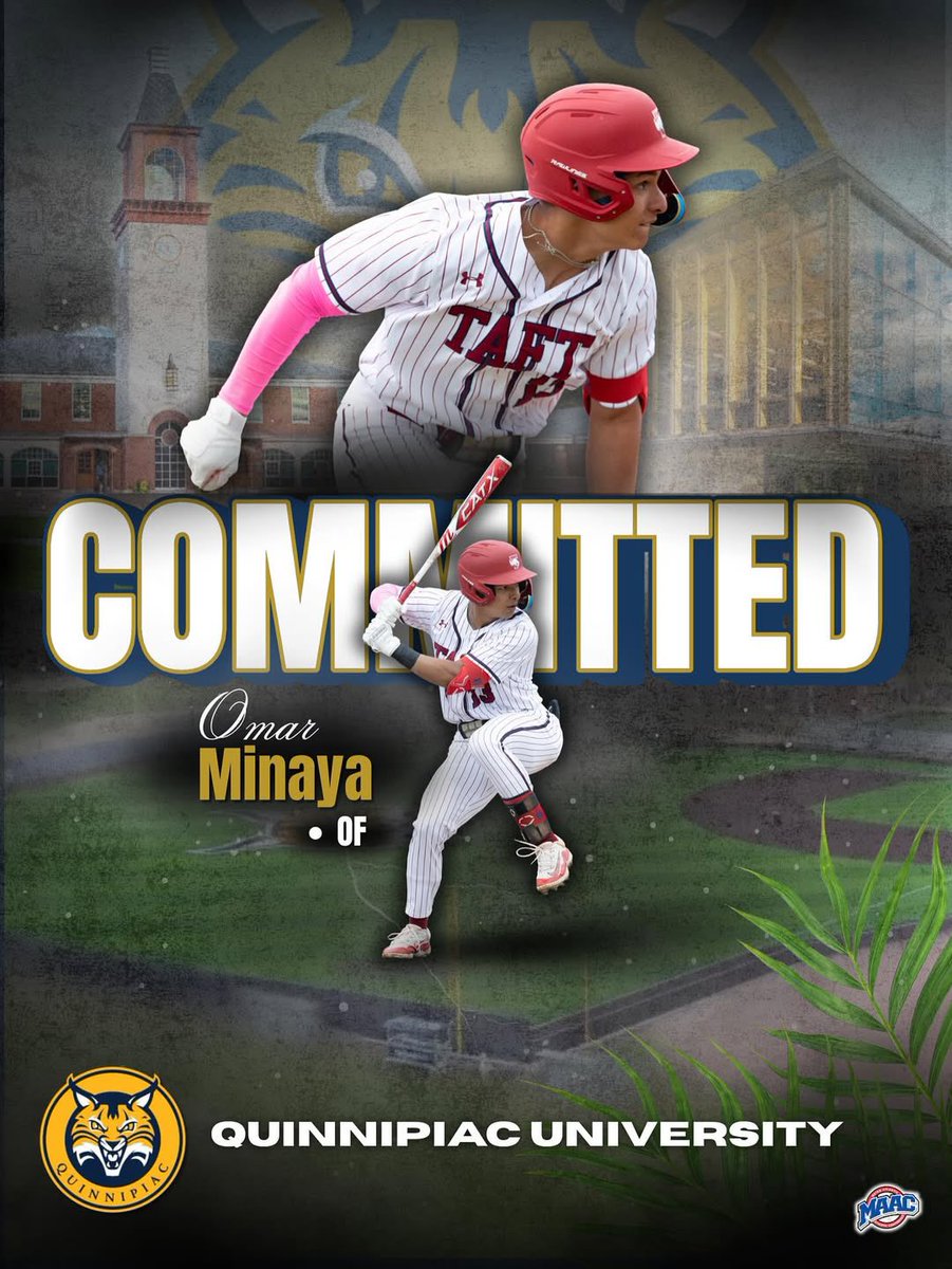 Congratulation to @omarminaya on his recent commitment to Quinnipiac University! Omar will@play for Coach Delay as the Bobcats compete for a MAAC championship! Good luck to Omar &amp; his family at Quinnipiac University! 

#UFAM