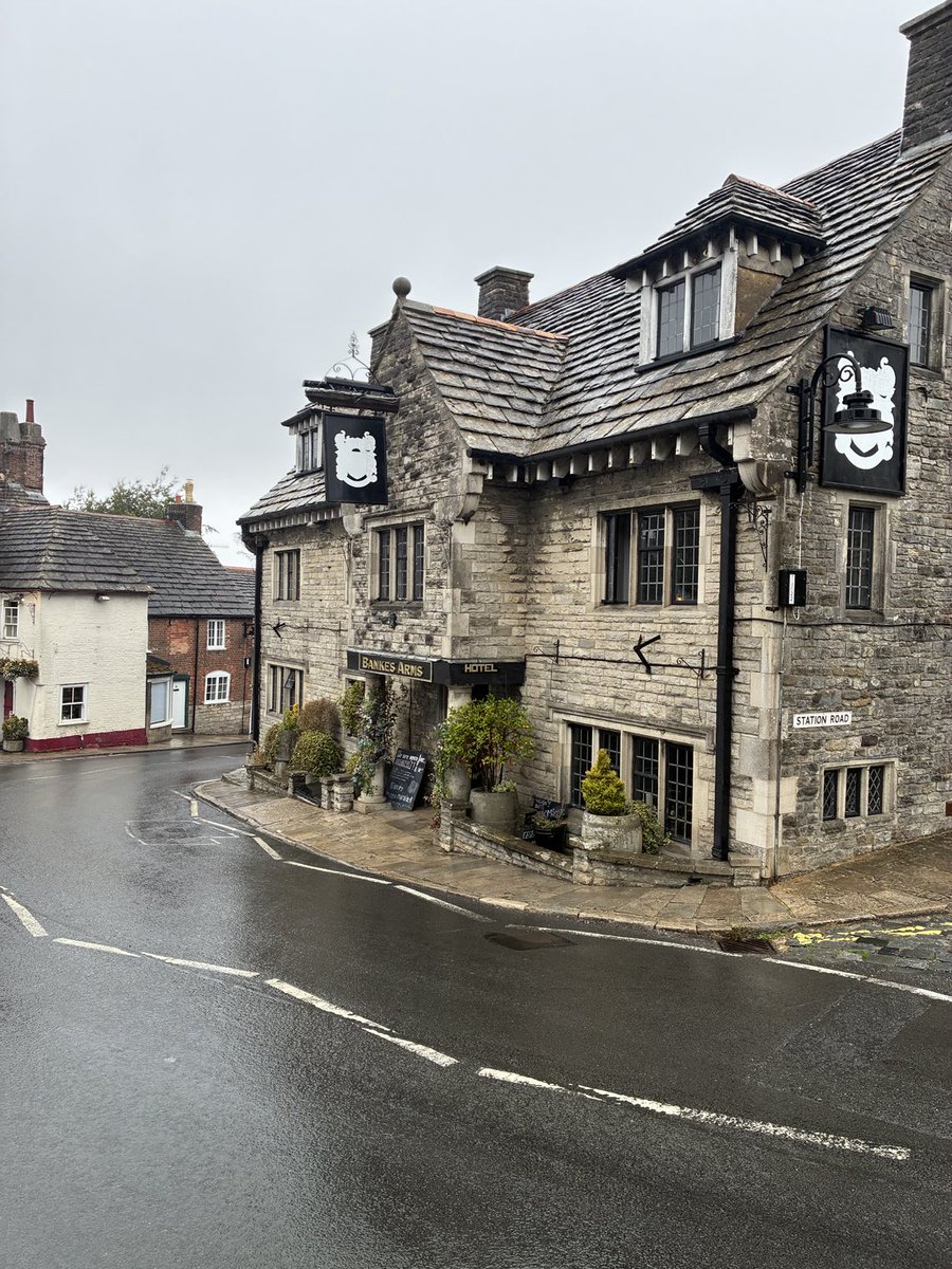 A couple of pubs in Corfe near the castle