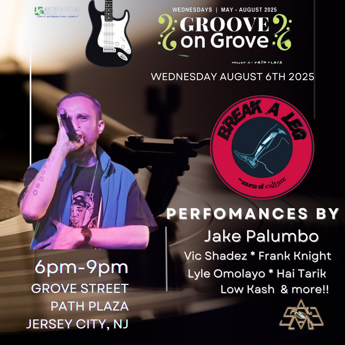 Jake Palumbo (@jakepalumbo) on Twitter photo Wednesday! Free show in Jersey City, NJ - at the Grove Street PATH Plaza Wednesday! Free show in Jersey City, NJ - at the Grove Street PATH Plaza