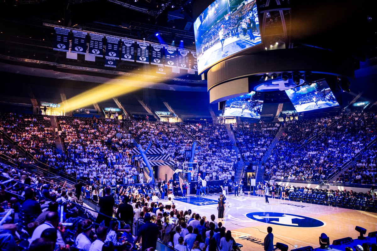 I had some great conversations when I was abroad this summer. A lot when like this... 

"What's your game experience like?" 

"Well, let me show you..." 

Can't wait to be back at the Marriott Center with the best fans in college hoops this season. Nothing like it. 

#GoCougs