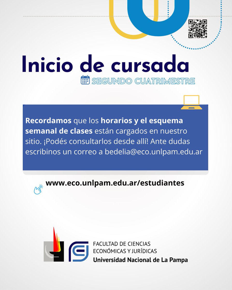 ¡Les deseamos un gran comienzo!
#SomosEcoJur #SomosUNLPam