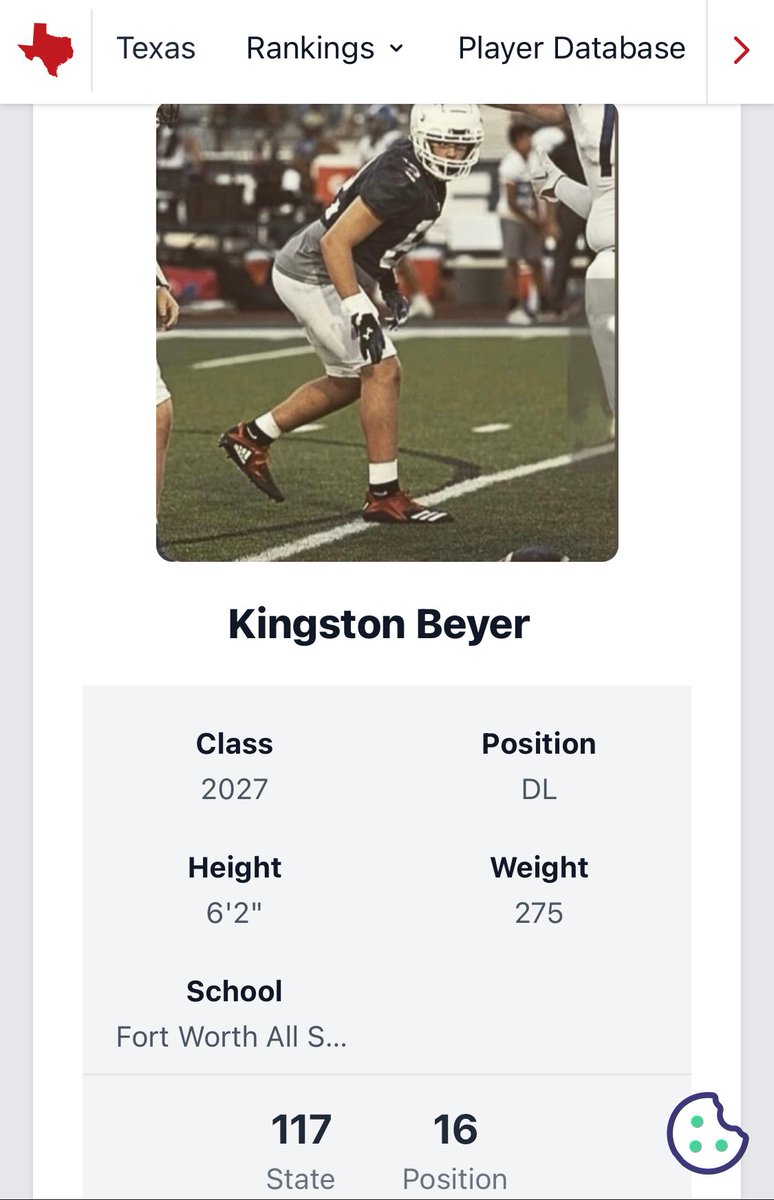 Stephen Beyer (@stephenbbeyer) on Twitter photo I’m praying for all players to have a healthy season.Kingston is preparing for war! #MonsterTech
<a href="/Marchen44/">On Da Marc Sports🏈</a> <a href="/Coast2Coasttc/">Stephon Johnson Coach J</a> <a href="/wesley_fritz/">Wes Fritz</a> <a href="/LandholmDR/">Donn Landholm</a> <a href="/FredStewart50/">Frederick Stewart</a> <a href="/Max_Impact_SC/">Max Impact Sports Consulting</a> <a href="/Recruit_DFW/">RecruitDFW</a> <a href="/UHFBRecruiting/">UH FB Recruiting</a> <a href="/247recruiting/">247Sports Recruiting</a> <a href="/PTFFootball/">All Saints' Football</a> <a href="/lettermans_ptf/">All Saints’ Letterman’s Club</a> <a href="/BearkatsFB/">Sam Houston Football</a> <a href="/laurabeyer1/">laura beyer</a> I’m praying for all players to have a healthy season.Kingston is preparing for war! #MonsterTech
<a href="/Marchen44/">On Da Marc Sports🏈</a> <a href="/Coast2Coasttc/">Stephon Johnson Coach J</a> <a href="/wesley_fritz/">Wes Fritz</a> <a href="/LandholmDR/">Donn Landholm</a> <a href="/FredStewart50/">Frederick Stewart</a> <a href="/Max_Impact_SC/">Max Impact Sports Consulting</a> <a href="/Recruit_DFW/">RecruitDFW</a> <a href="/UHFBRecruiting/">UH FB Recruiting</a> <a href="/247recruiting/">247Sports Recruiting</a> <a href="/PTFFootball/">All Saints' Football</a> <a href="/lettermans_ptf/">All Saints’ Letterman’s Club</a> <a href="/BearkatsFB/">Sam Houston Football</a> <a href="/laurabeyer1/">laura beyer</a>