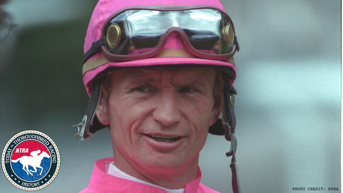 Today in Thoroughbred Racing History, August 4, 2005: Hall of Fame jockey Pat Day announced his retirement. Day retired with 8,803 career wins (fourth-best all-time) and record purse earnings of $297,941,812.
#TodayinTBRacingHistory