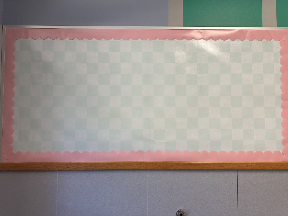Bulletin boards are up!