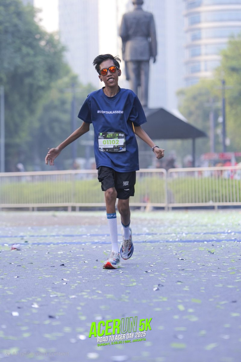 Di tubuh yang harus transfusi tiap 3 minggu, gue tanam satu hal: Semangat gak bisa ditransfusi. Itu harus lahir dari diri sendiri. Dem! #StopThalassemia