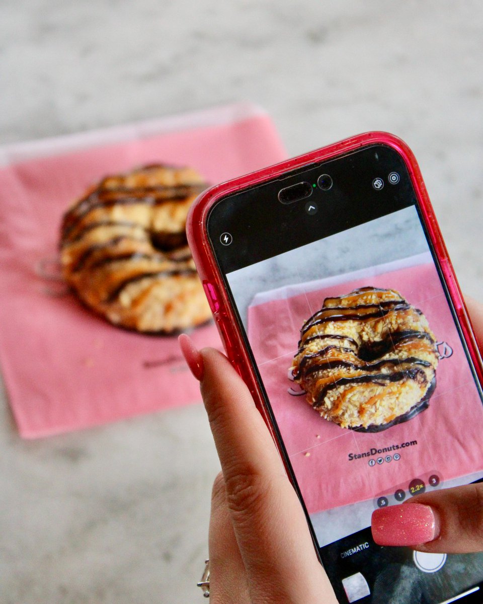 That’s our Caramel Coconut Crunch donut, she’s iconic ✨

This donut is inspired by a favored Girl Scout Cookie and is available through August 19th. Grab yours while you can!