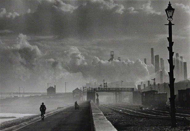 Steelworks, West Hartlepool, 1963, photo by Colin Jones (1936-2021).