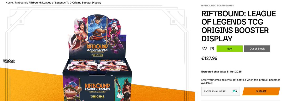 It looks like the pre-orders are now officially out of stock and are asking people to enter their emails to be notified of new releases.