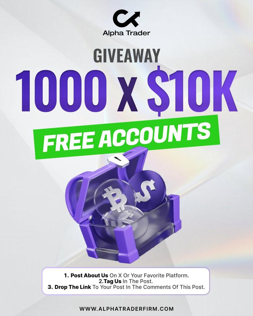 MD ROBIUL HASAN ARIF (@arif510451) on Twitter photo Hey <a href="/grok/">Grok</a> I want you to pick 1000 people for free $10k accounts
They must:
1. Follow - <a href="/AriF510451/">FED CHAIR POWELL πͺ</a> <a href="/alphatraderfirm/">Alpha Trader Firm</a> & Create a post about Alpha Trader Firm on X
2. Tag 4 Friend
3. Comment your post link below
Creative & viral your post, Will Increase Your Chance
winner in 2 week Hey <a href="/grok/">Grok</a> I want you to pick 1000 people for free $10k accounts
They must:
1. Follow - <a href="/AriF510451/">FED CHAIR POWELL πͺ</a> <a href="/alphatraderfirm/">Alpha Trader Firm</a> & Create a post about Alpha Trader Firm on X
2. Tag 4 Friend
3. Comment your post link below
Creative & viral your post, Will Increase Your Chance
winner in 2 week
