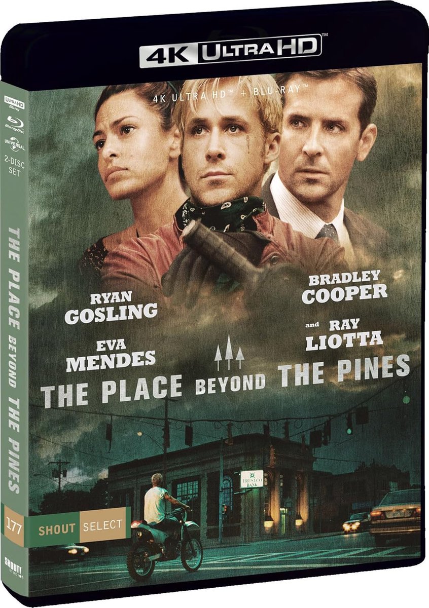 disc_connected's tweet photo. ***ANNOUNCEMENT***
Coming on October 21st on #4K in the US from @Shout_Studios as part of their #ShoutSelect line: #ThePlaceBeyondThePines (2012)!
Academy Award® nominees Ryan Gosling and Bradley Cooper star in this epic, riveting crime drama about the unbreakable bond between fathers and sons. Luke (Gosling) gives up his job as a motorcycle stunt performer in order to provide for his new family. Avery (Cooper), an ambitious rookie cop, struggles to make his way in a corrupt police department. Their two worlds collide when Luke takes part in a string of bank robberies ... and the consequences of their shocking confrontation will reverberate into the next generation. Helmed by Derek Cianfrance, the acclaimed director of Blue Valentine, and co-starring Eva Mendes (2 Fast 2 Furious), Mahershala Ali (Moonlight), Rose Byrne (Insidious), and Ray Liotta (Goodfellas), this engaging and powerful thrill ride had critics raving!
Bonus Features for UHD/Blu-ray
DISC ONE (4K UHD):
NEW 4K Restoration Approved By Director/Co-Writer Derek Cianfrance
Audio: English DTS-HD Master Audio 5.1 & 2.0
Audio Commentary With Director/Co-Writer Derek Cianfrance
DISC TWO (BLU-RAY):
NEW 4K Restoration Approved By Director/Co-Writer Derek Cianfrance
Audio: English DTS-HD Master Audio 5.1 & 2.0
Audio Commentary With Director/Co-Writer Derek Cianfrance
Deleted And Extended Scenes
Going To The Place Beyond The Pines
https://t.co/34y8j7Eyu8
#BluRay #PhysicalMedia #BluRays #BoutiqueBluRay #CultMovies #DiscConnected #ShoutStudios #RyanGosling #BradleyCooper #EvaMendes #RayLiotta #MahershalaAli #RoseByrne