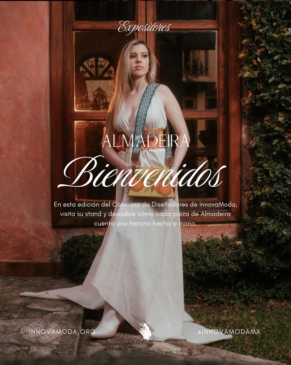 TjInnovadora's tweet image. 👜 En #InnovaModa2025 recibimos a Almadeira, marca que convierte madera en arte y diseño, creando bolsos y accesorios únicos que celebran la autenticidad y la elegancia artesanal

📅 Domingo 17/Agosto
📍 Hotel Castillos del Mar
🎟️ Boletos YA A LA VENTA ⤵️

eventbrite.com/e/innovamoda-c…